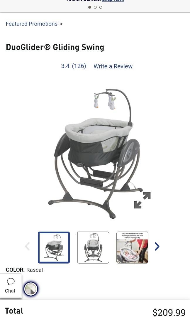 Duoglider gliding 2024 swing