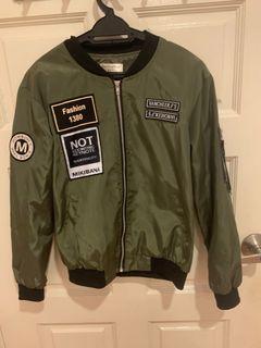 Green Bomber Jacket