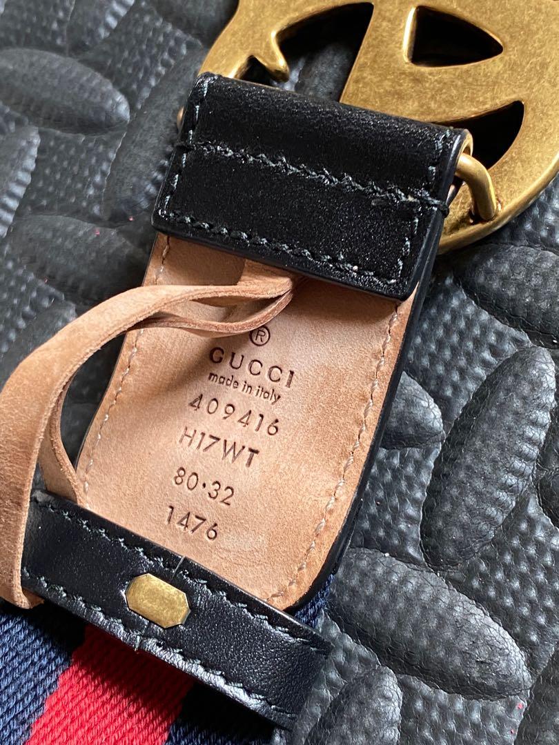 Gucci Marmont Web Belt Women s Fashion Watches Accessories Belts on Carousell