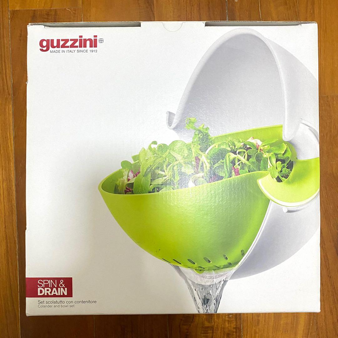 GUZZINI SPIN AND DRAIN Vegetable Vegie Drain , Furniture & Home