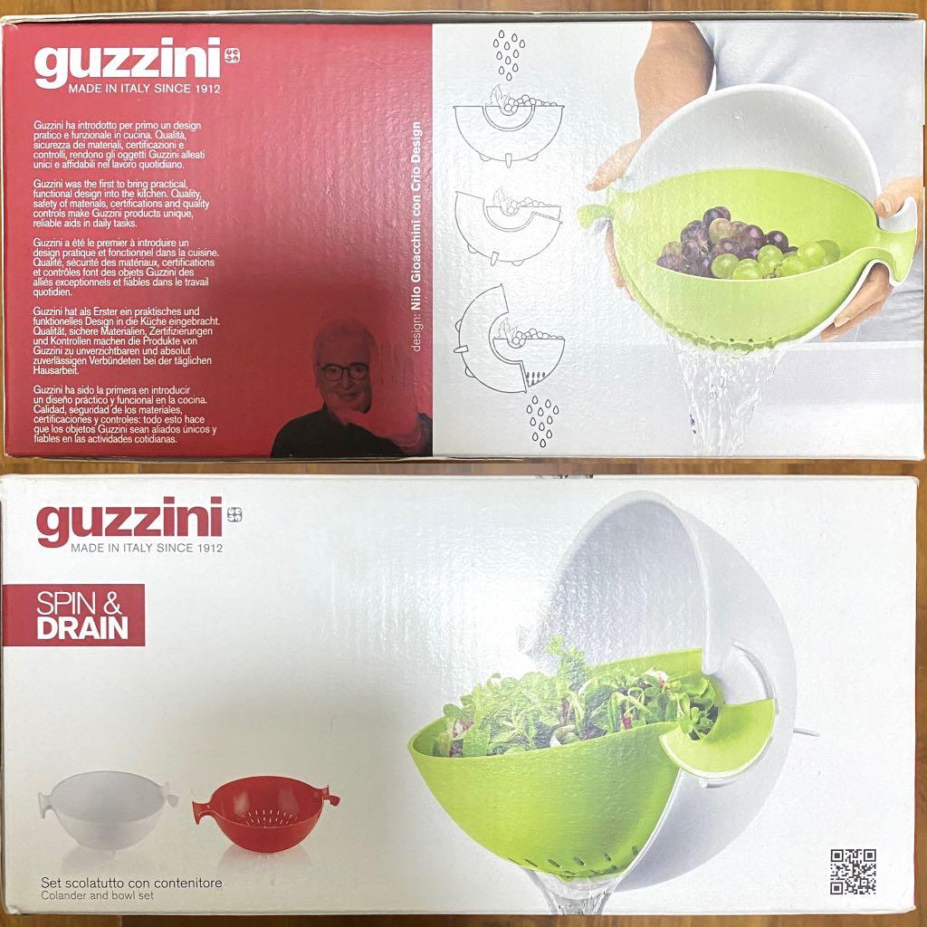 GUZZINI SPIN AND DRAIN Vegetable Vegie Drain , Furniture & Home