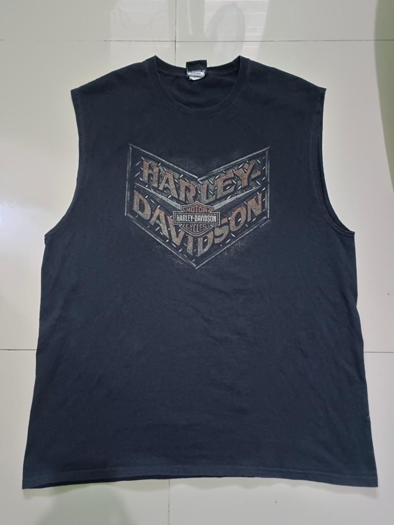 sleeveless harley davidson shirt