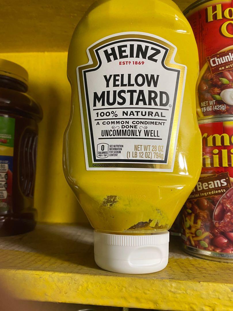 HEINZ MUSTARD, Food & Drinks, Spice & Seasoning on Carousell