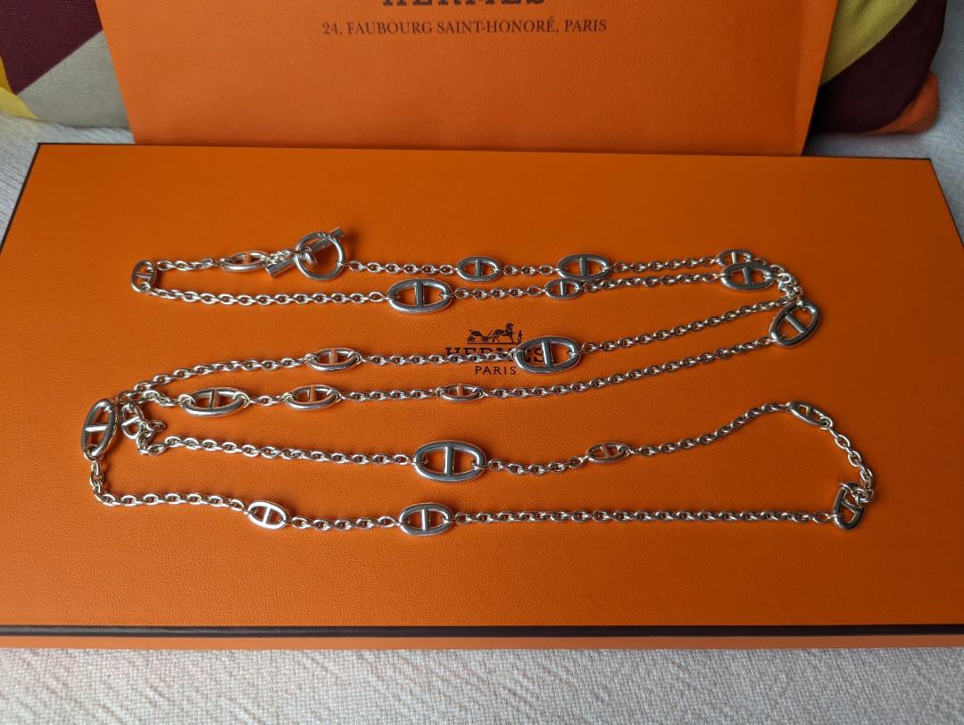 Hermes Farandole long 160 cm necklace, Women's Fashion, Jewelry ...