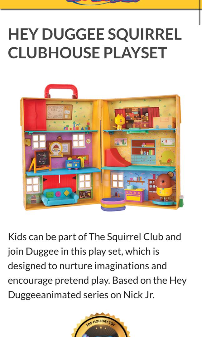Hey Duggee play house lots of fun Hobbies Toys Toys Games