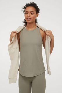 H&M SPORT GREEN