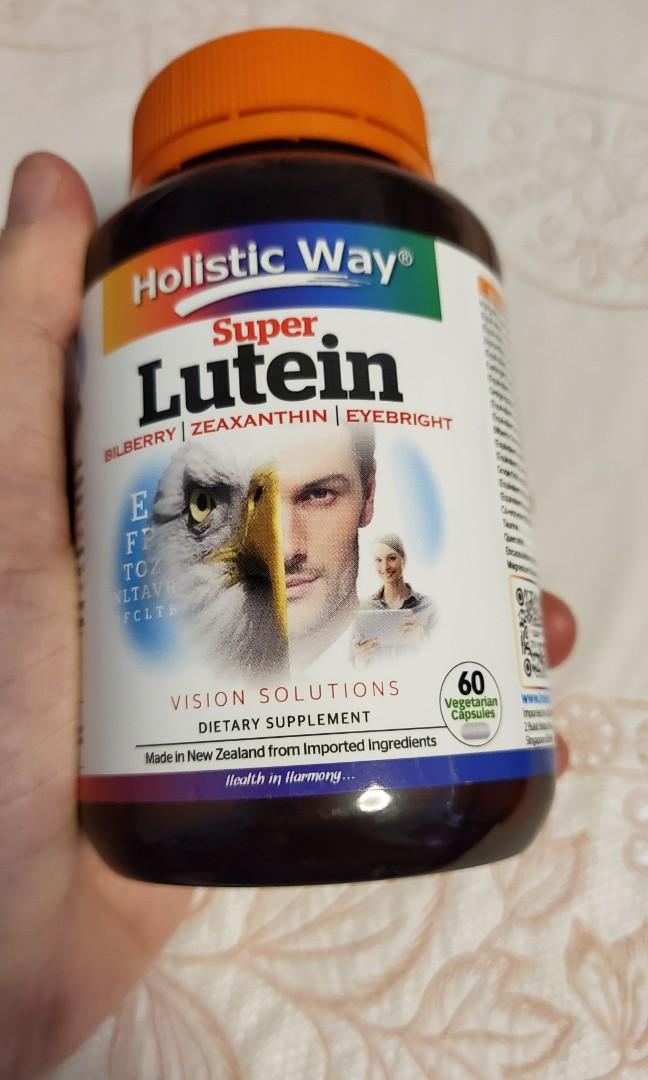 Holistic Way Super Lutein, Health & Nutrition, Health Supplements