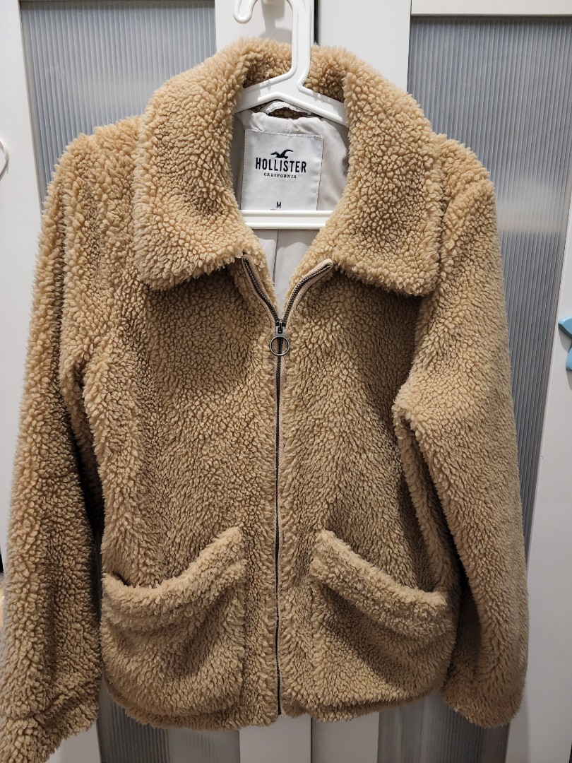 Hollister teddy sale bear coat