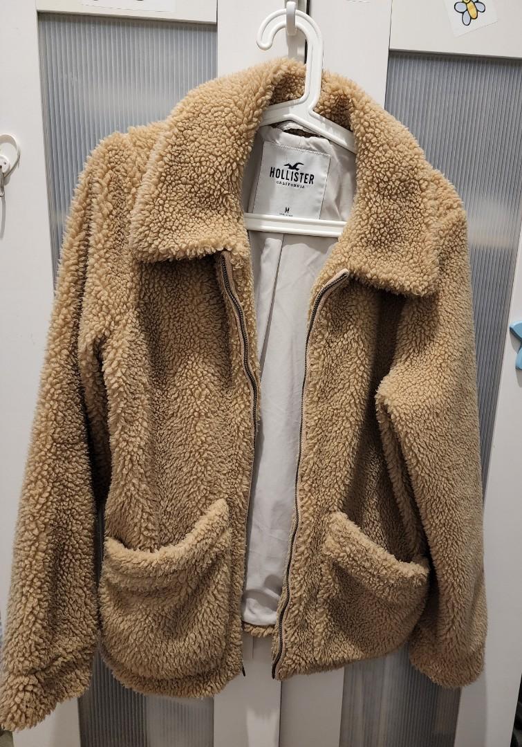 Hollister teddy outlet coat