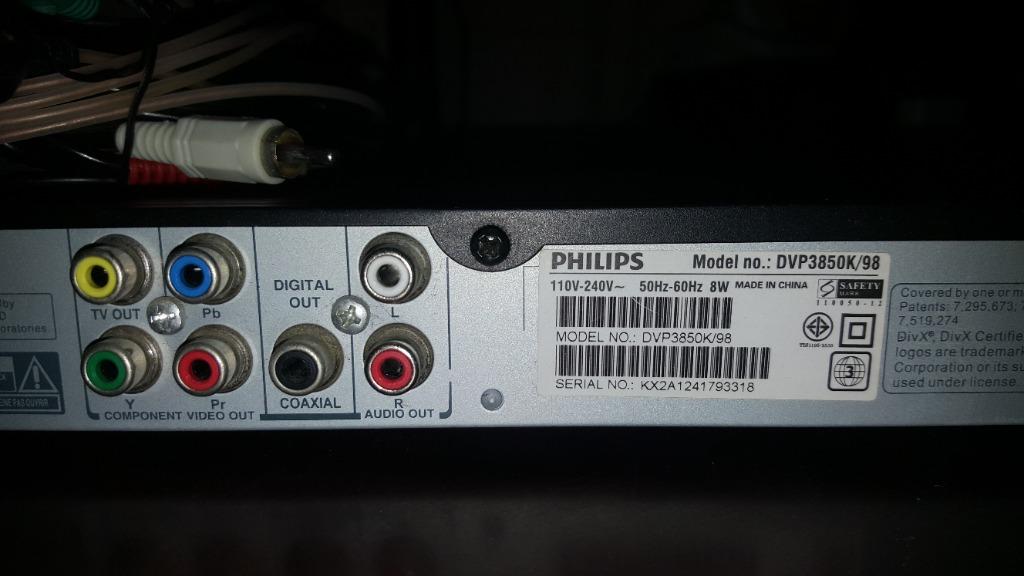 Home Theatre Samsung HTE330K & Philips DVP3850K/98, TV & Home