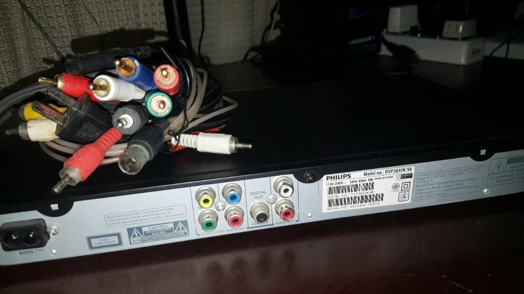 Home Theatre Samsung HTE330K & Philips DVP3850K/98, TV & Home