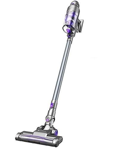 Hosome C10 Handheld Cordless Vacuum Cleaner 220W Power 21kPa Powerful Suction with 2200mah Battery for Carpets Hard Floors and Tiles Silver