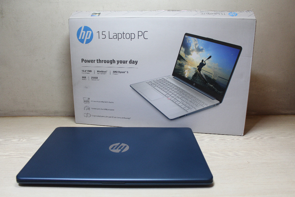 Hp Laptop 15 Fhd Ryzen 5 5500u Ram 8gb Ssd 256gb Computers And Tech Laptops And Notebooks On Carousell 4897