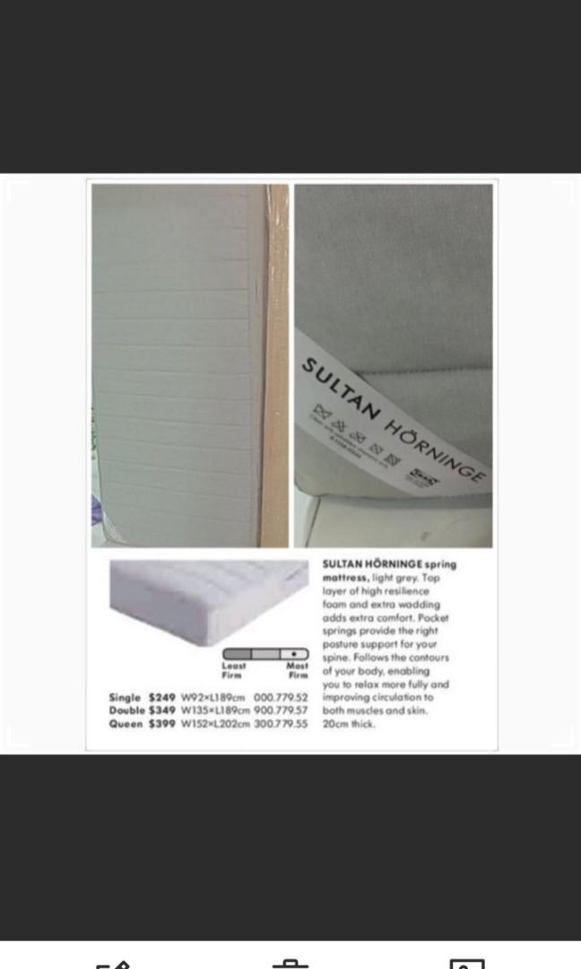 Sultan horninge best sale mattress ikea