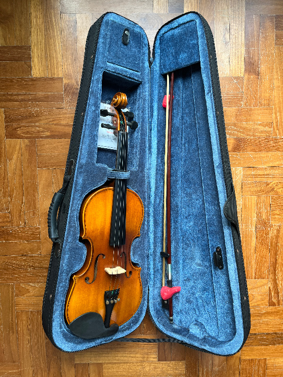 Johann Strings Premium Student Violin (sizee 3/4) Model HH65 for Just