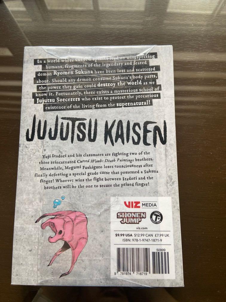 Jujutsu Kaisen Vol 8 (Category: Comics & Manga) located in Quezon City. Submitted by lingaloo (Listing ID 1160858694, Image 3). Description: - never opened/read (still in plastic packaging) - in very good condition. No yellowing pages. Can show more pics upon request. - RFS: Extra copy - MOP: BDO, BPI, Gcash - Price is NOT negotiable.