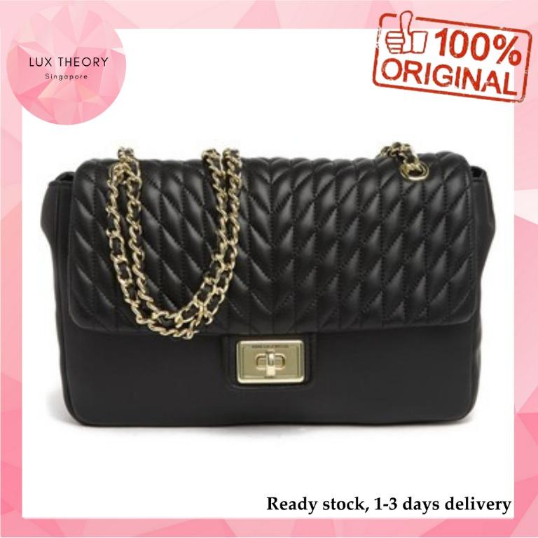 Agyness quilted leather shoulder bag sales