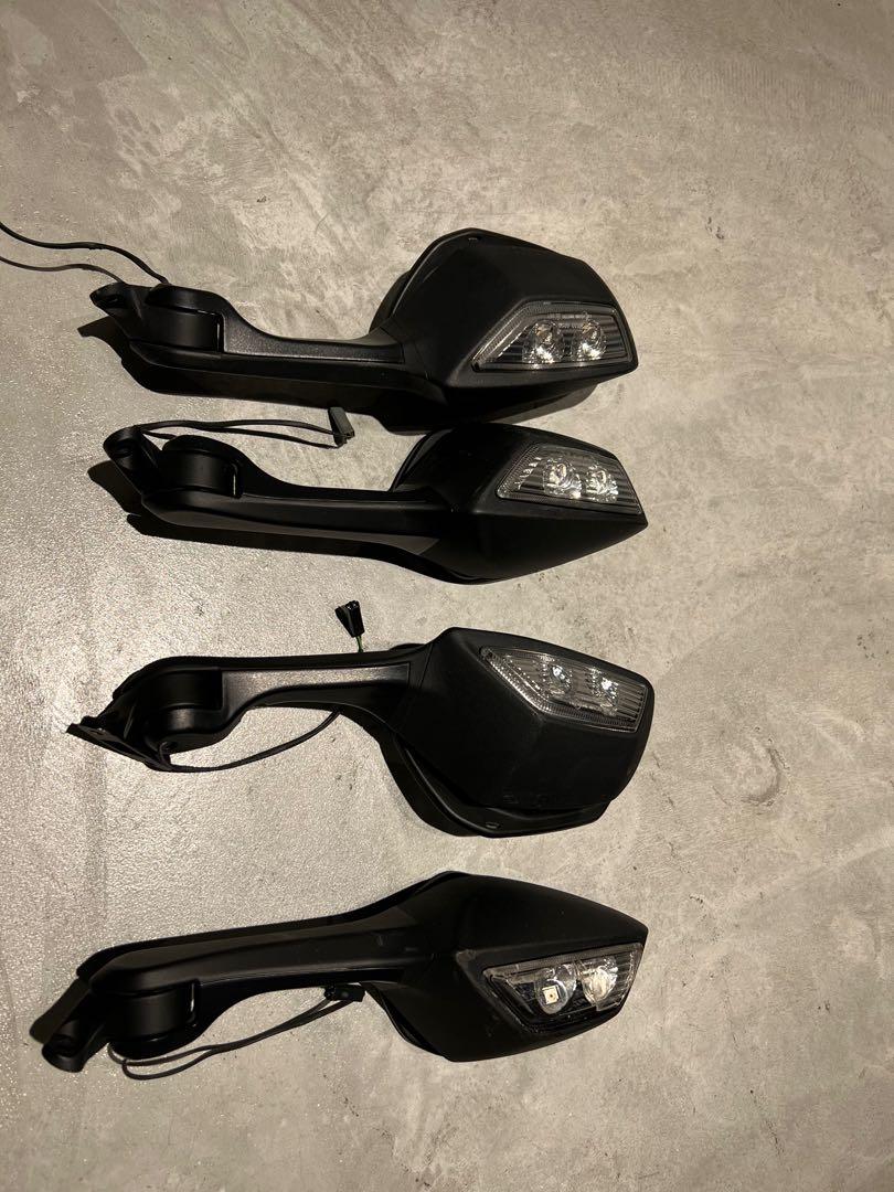 Kawasaki zx10r side mirror (original ) gen4, Motorcycles, Motorcycle Accessories on Carousell