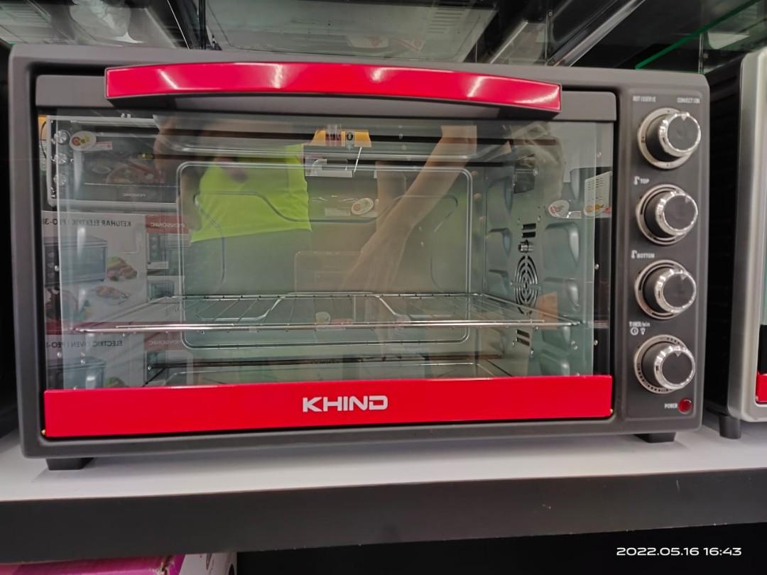 Khind 60L Oven with separate temperature control, TV & Home Appliances