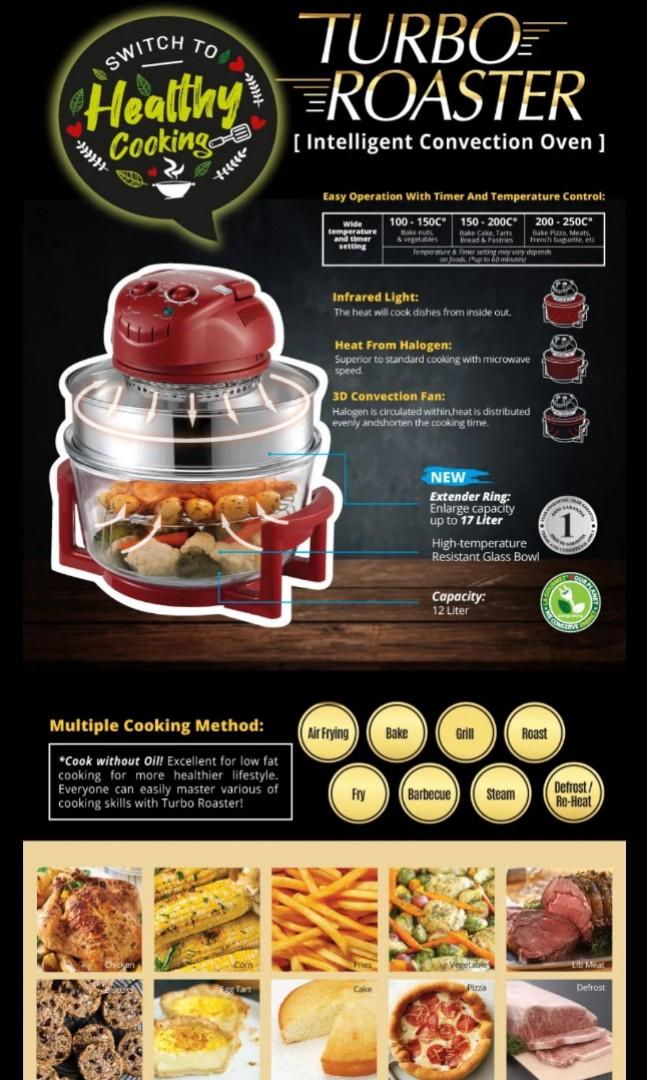 La Gourmet Turbo Roaster (Used), Furniture & Home Living, Kitchenware
