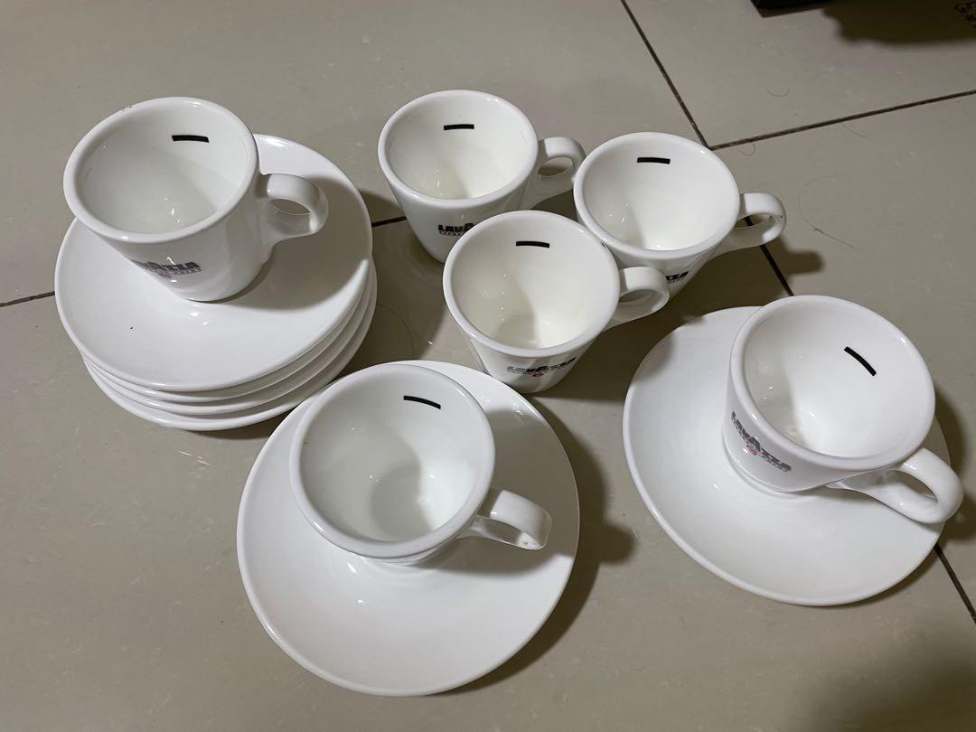 Lavazza Espresso Cup Saucer Set, Furniture & Home Living, Kitchenware