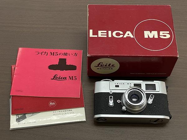 LEICA M5 菲林相機Ernst Leitz GmbH Wetzlar Summaron f=3.5cm 1:3.5