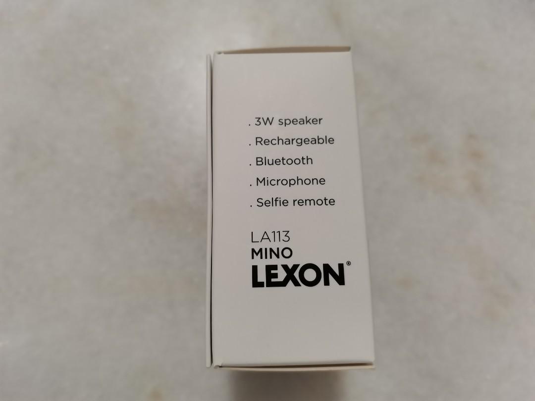 LEXON LA113 MINO Bluetooth speaker Audio Soundbars Speakers