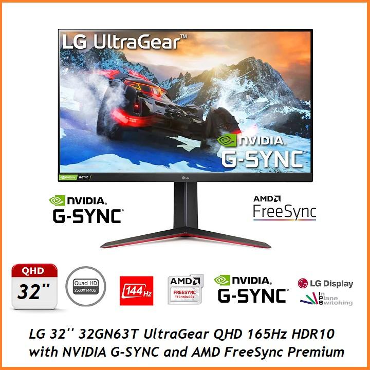 32'' UltraGear QHD 165Hz HDR10 Monitor with FreeSync™ Premium