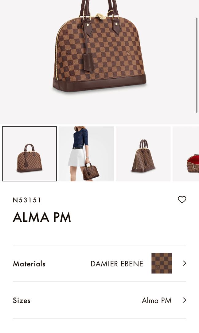 Alma PM - Luxury All Handbags - Handbags, Women N53151