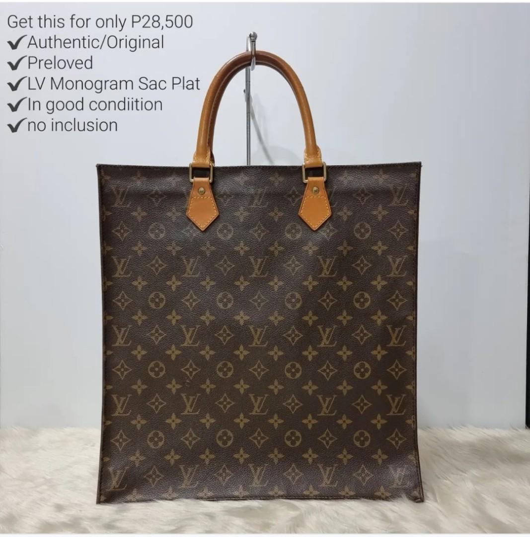 Original LV Tote Bag, Luxury, Bags & Wallets on Carousell