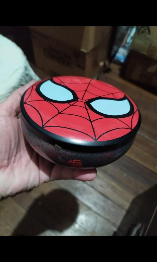 Marvel spider man tin can metal, Hobbies & Toys, Toys & Games on Carousell
