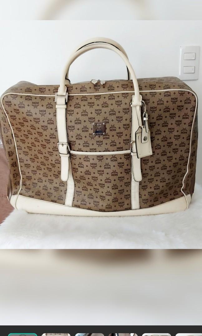 ON SALE MCM Luggage Luxury Bags Wallets on Carousell