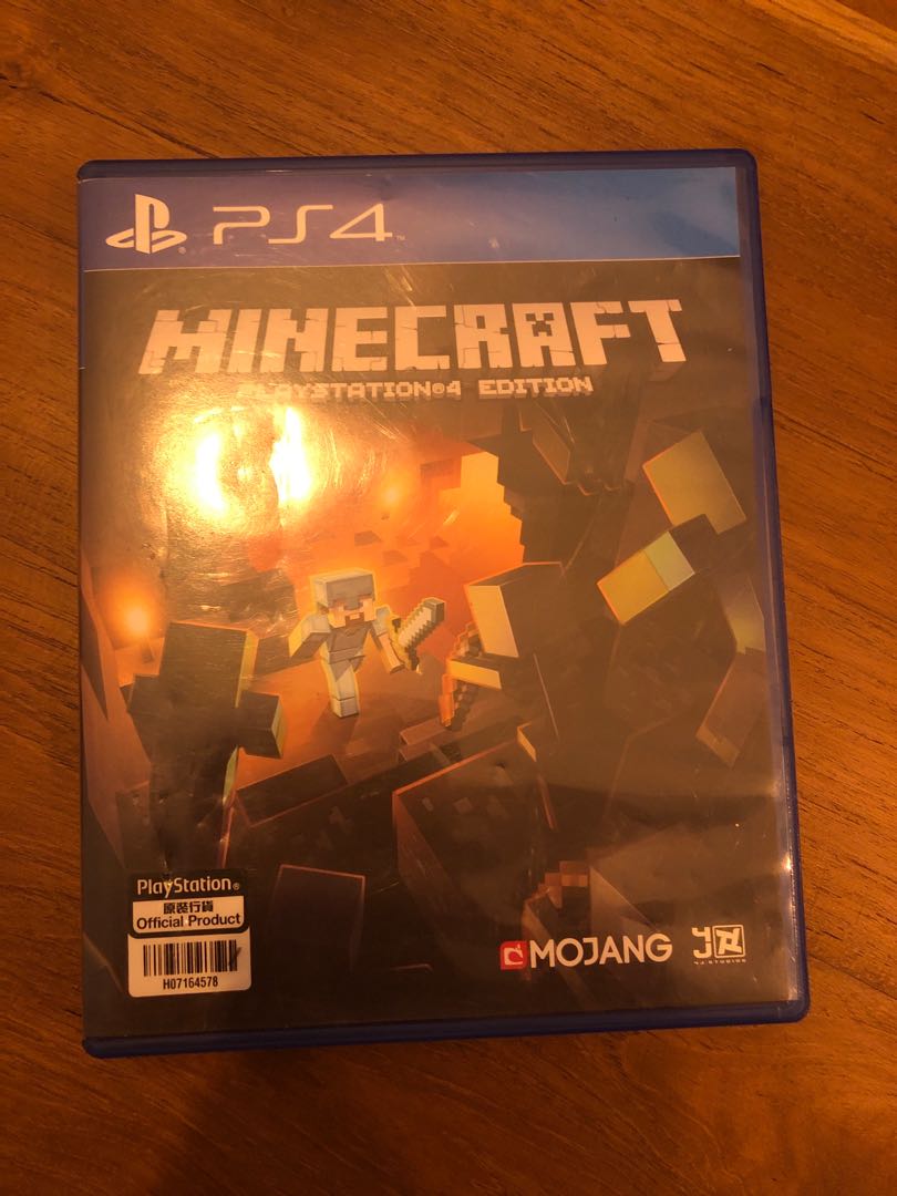 Minecraft ps4 edition (second), Video Game, Game di Carousell