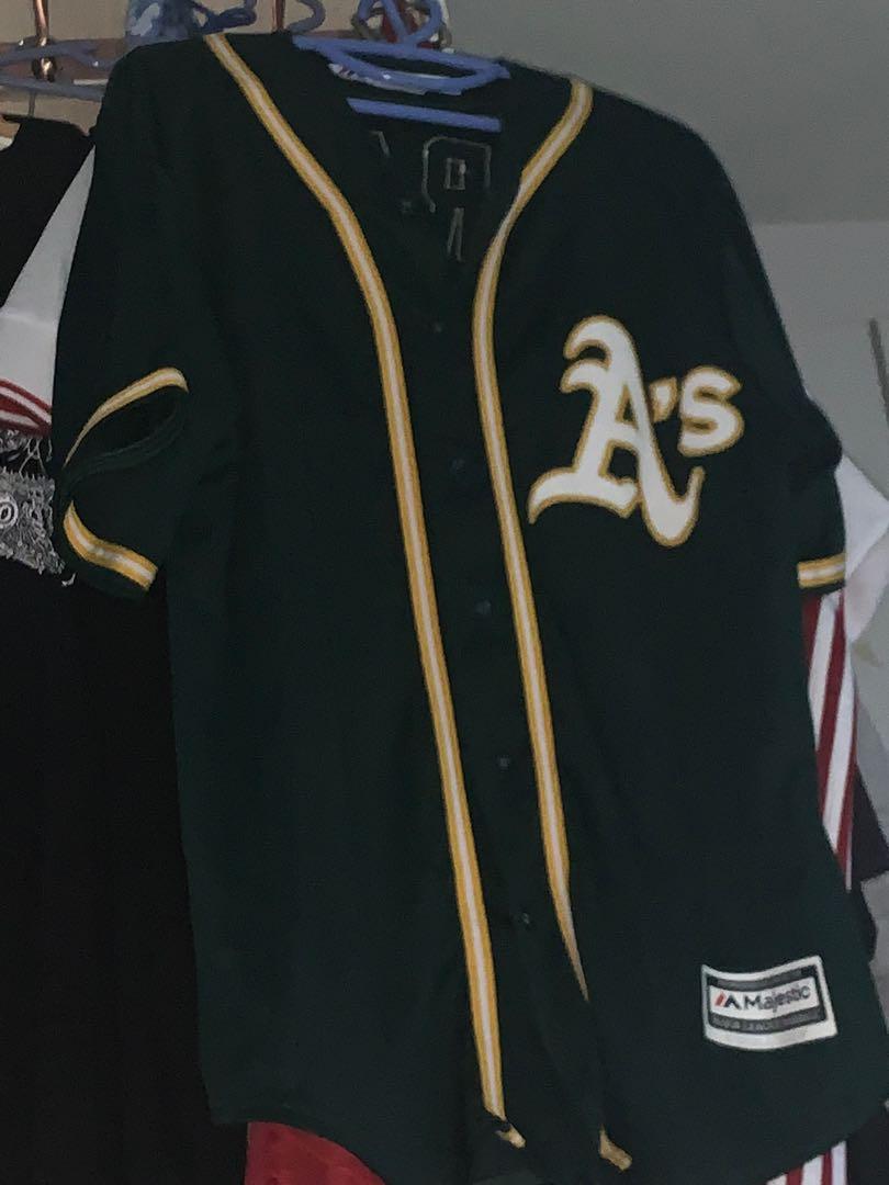 MLB Oakland Athletics Jersey, Men's Fashion, Tops & Sets, Tshirts & Polo  Shirts on Carousell