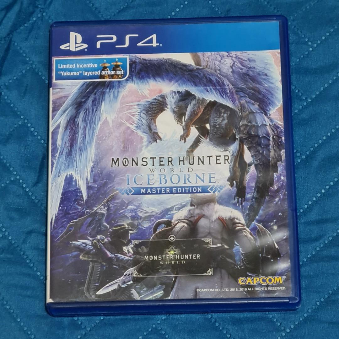 Monster Hunter World Iceborne Video Gaming Video Games Playstation On Carousell