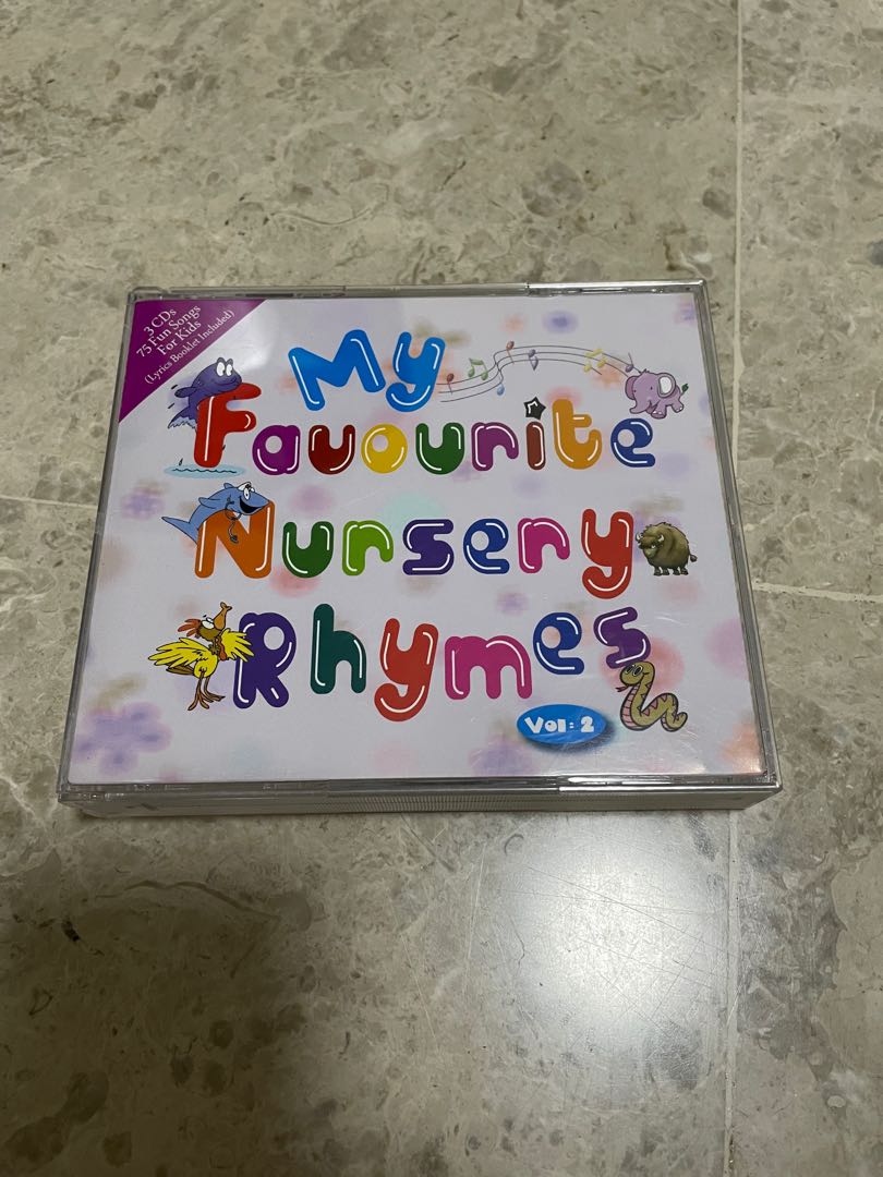 My Favourite Nursery Rhymes CDs, Babies & Kids, Infant Playtime on