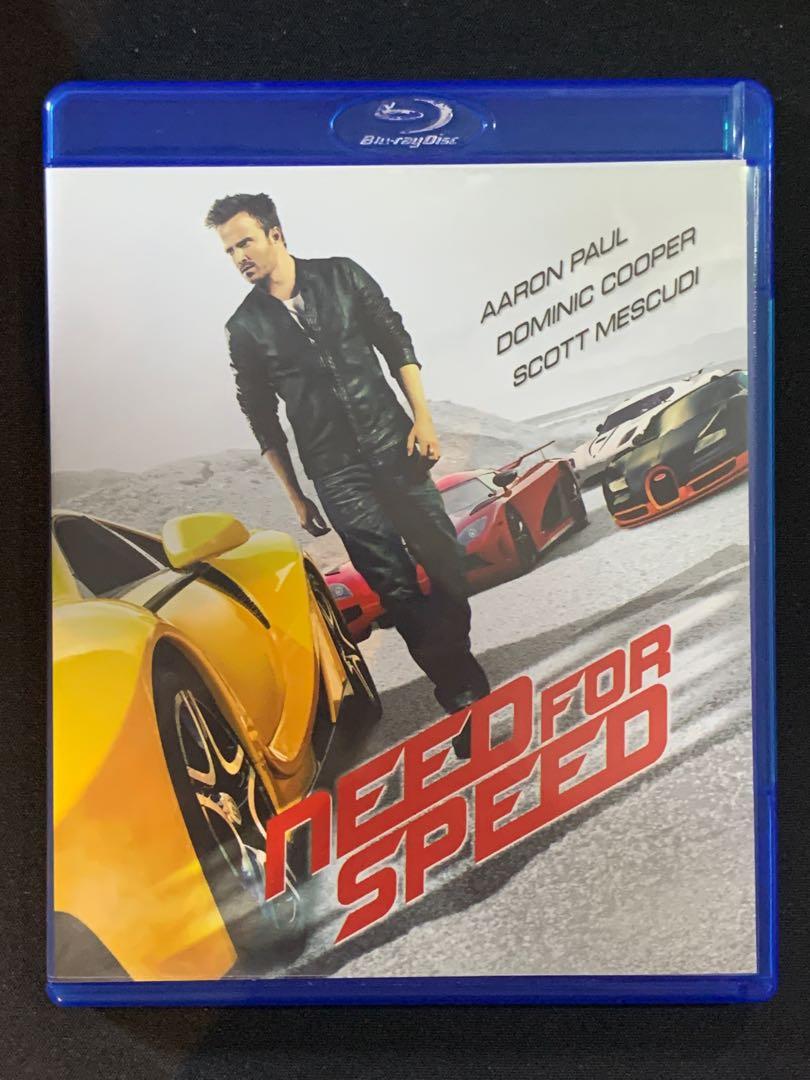Need For Speed 極速激戰Blu-ray 藍光中字, 興趣及遊戲, 音樂樂器 