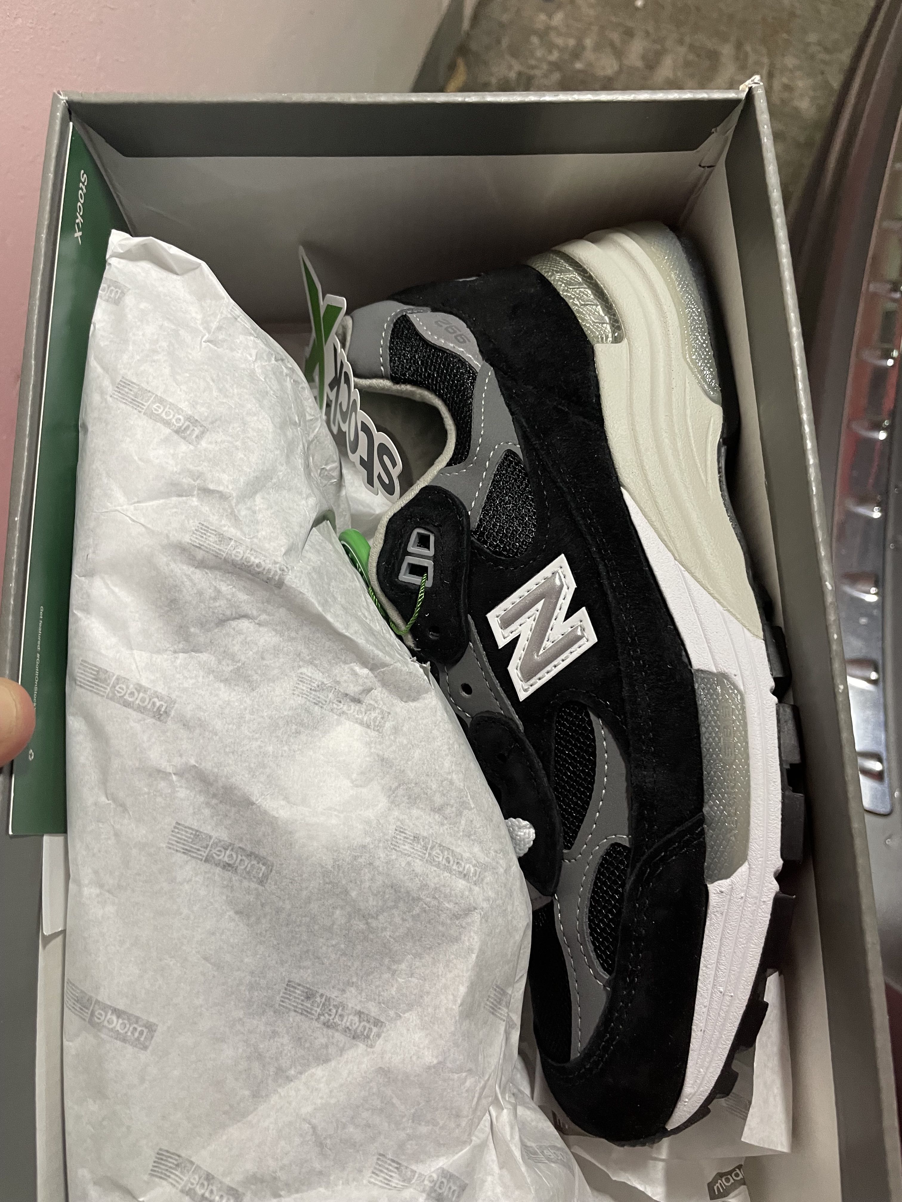 new balance m992eb black