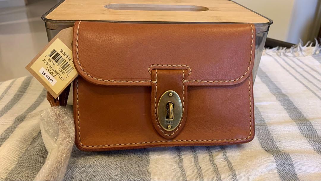 Fossil deals wrist wallet