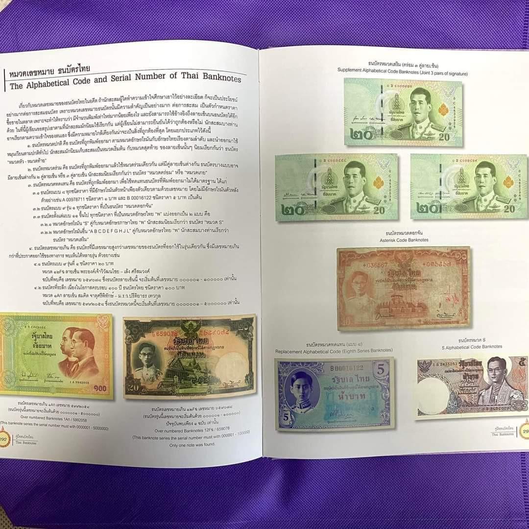 New Thailand Banknotes Catalogue Complete Edition 1853 to 2022 Version
