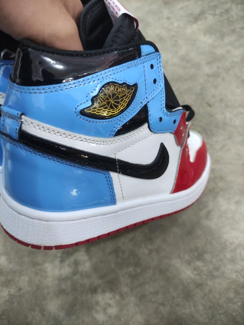 nike air jordans red and blue