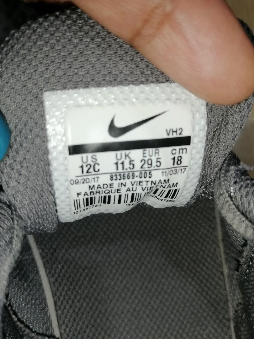 childrens nike trainers size 12