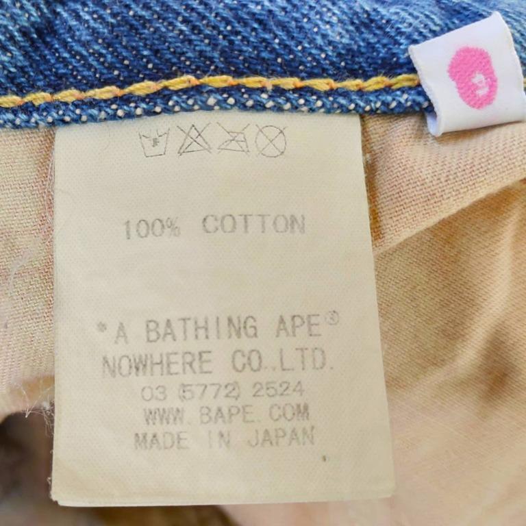 Original Bape Human Made Denim
