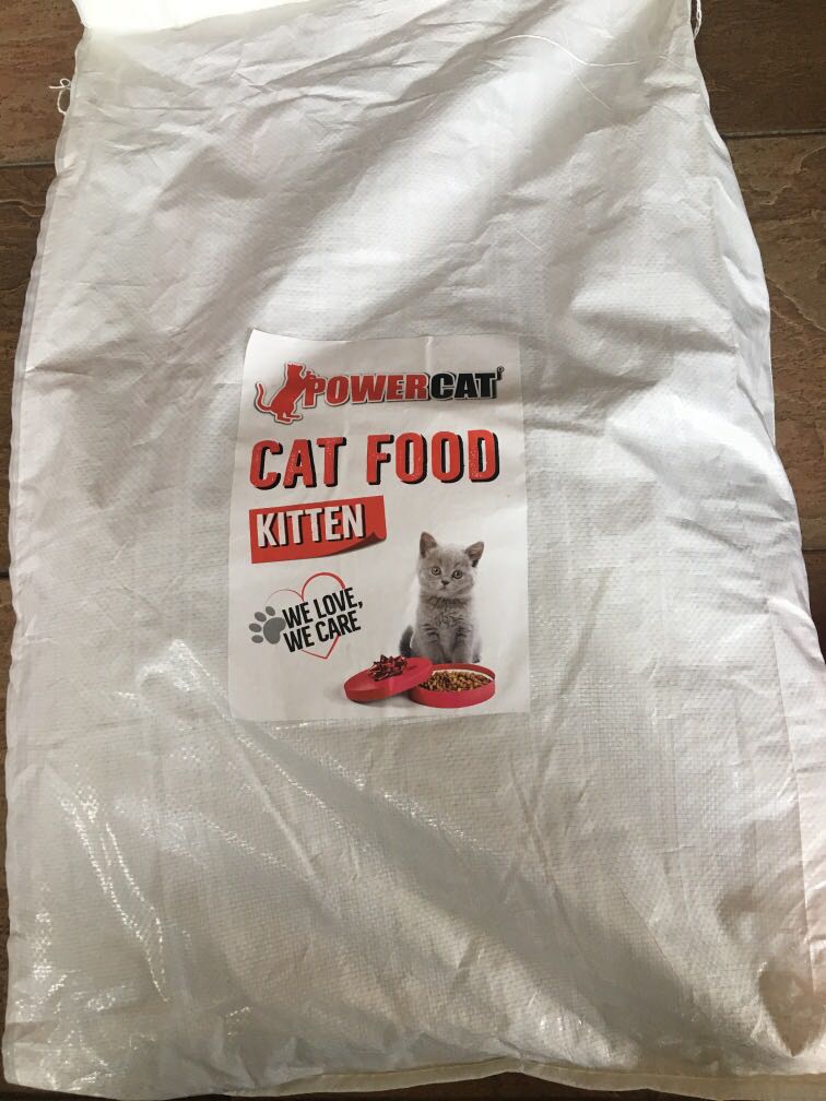 ORIGINAL POWERCAT KITTEN CAT FOOD KIBBLE MOM AND BABY 7KG Pet