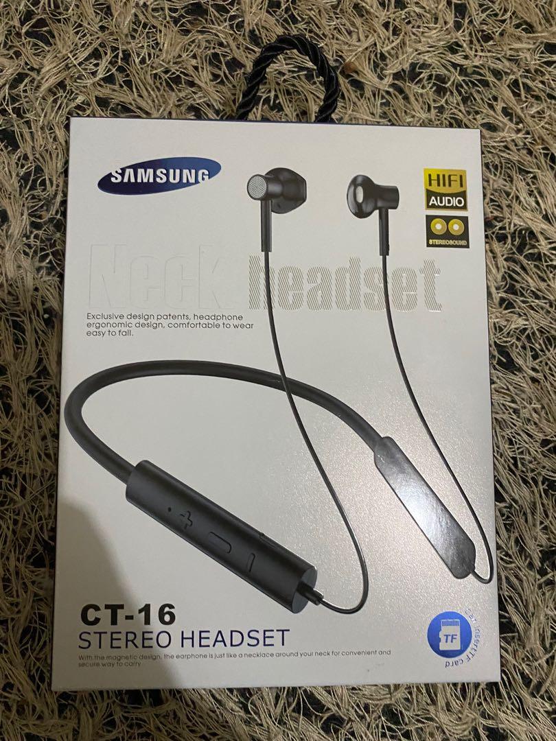 Samsung cheap neck headphones