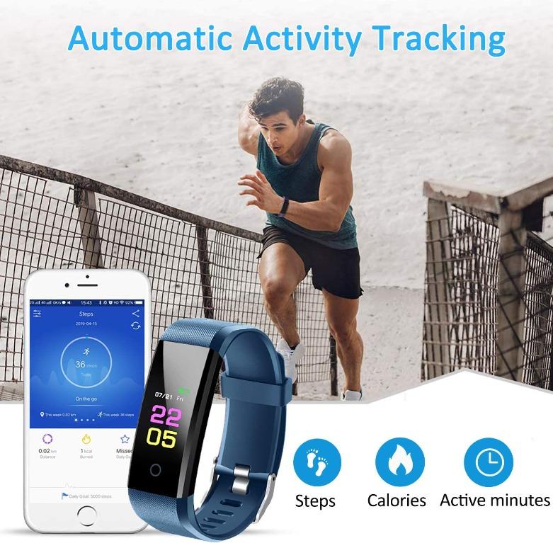 Oumuele Fitness Tracker Hr, Kids Activity Tracker Watch Android