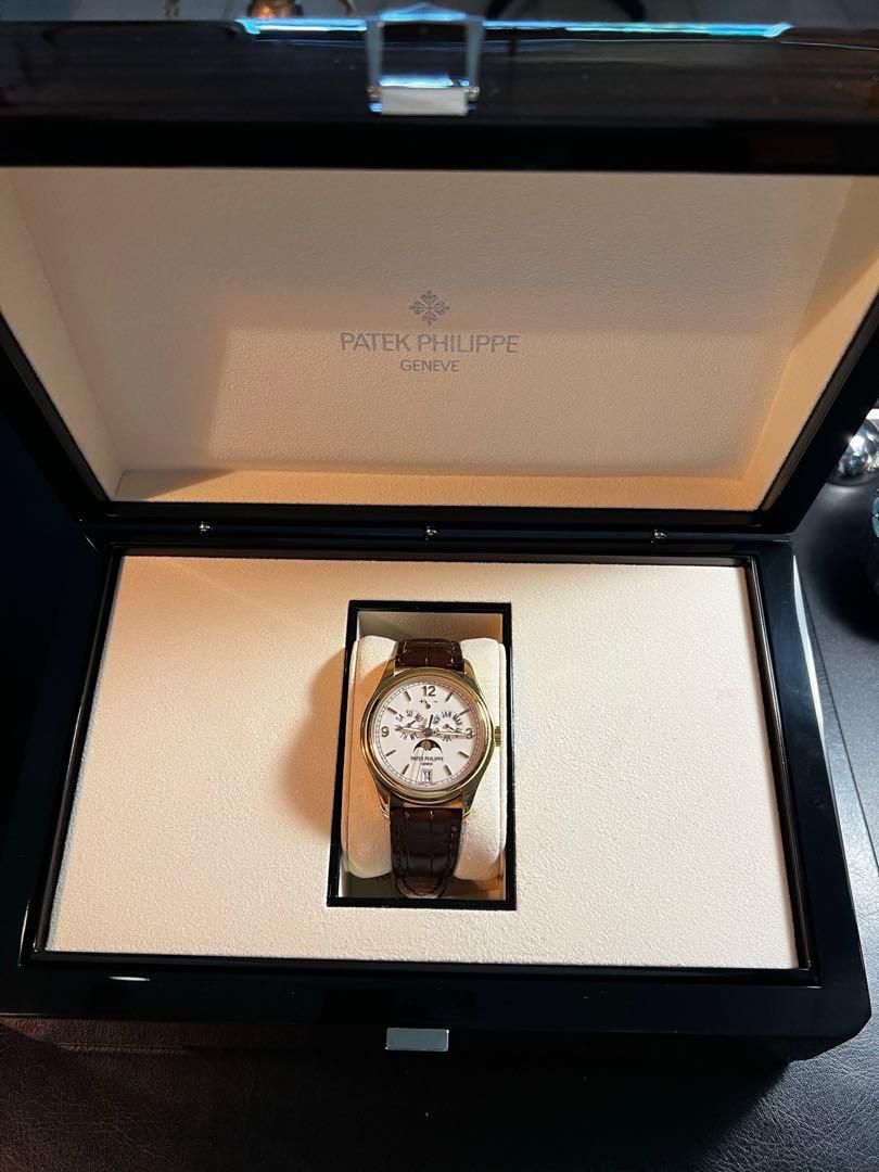 Patek Philippe Annual Calendar (Category: Luxury Watches) located in Pasig City. Submitted by mandatu (Listing ID 1160864581, Image 2). Description: Patek Philippe Annual Calendar Reference # 5146J-001 Complete Package Ivory White Dial Solid Yellow Gold 39mm Local AD Priced to sell .
