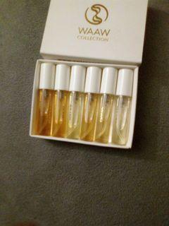 Perfume oils spray
