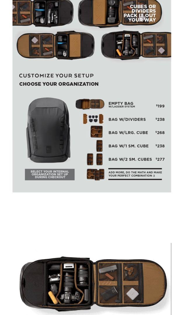 Peter McKinnon X NOMATIC Everyday Backpack (25L), Photography, Photography Accessories, Camera