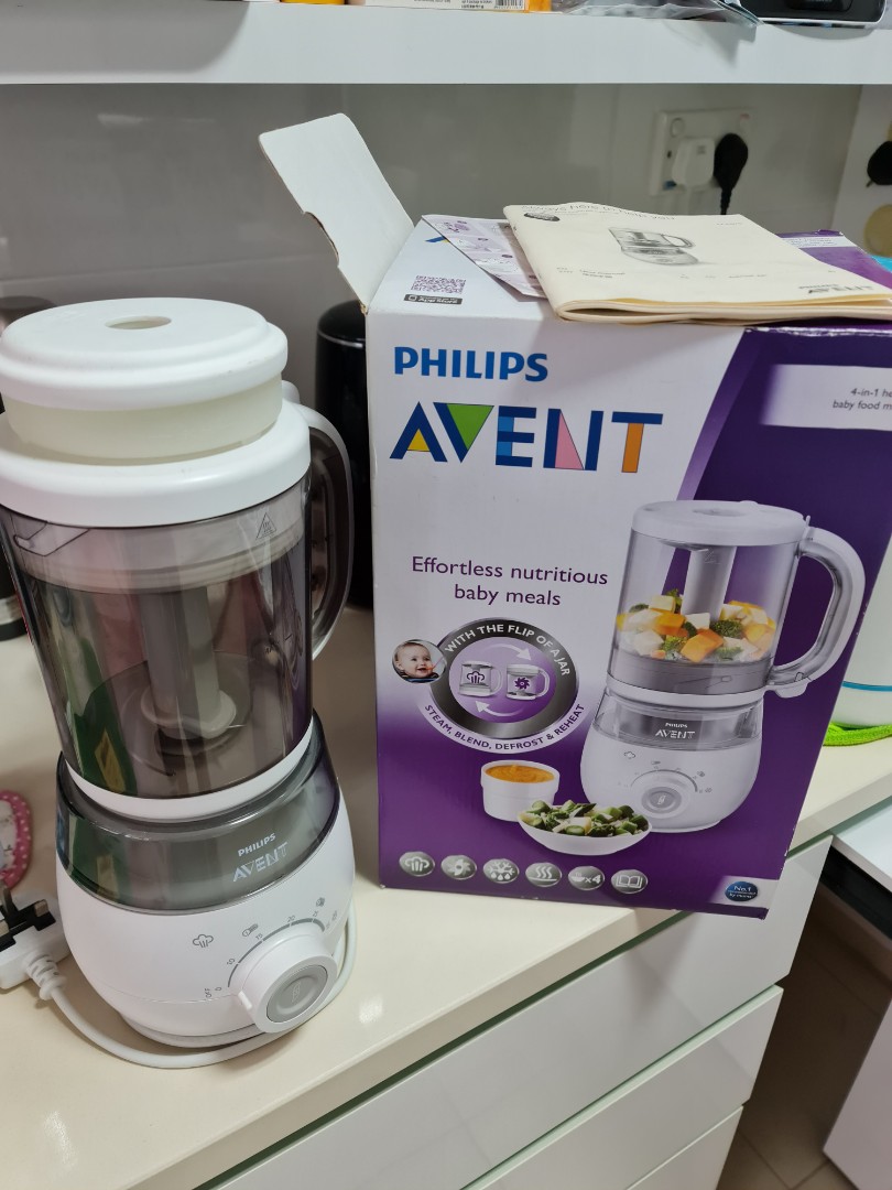 Philips Avent 4 in 1 Steamer & Blender, TV & Home Appliances, Kitchen